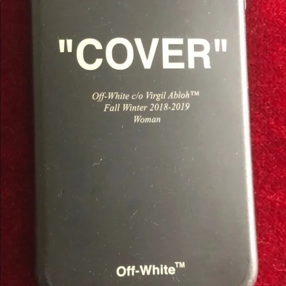 VIRGIL ABLOH OFF-WHITE iPhone Cover